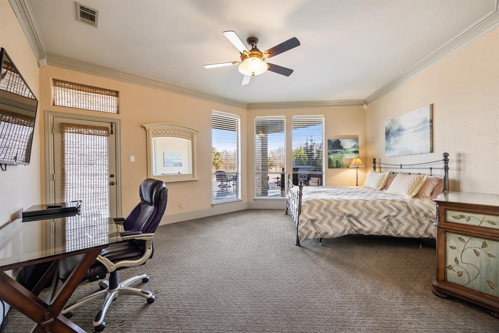 530 Ridge Point Drive Heath, TX 75126 - Photo 11 of 39 Secondary master bedroom located downstairs