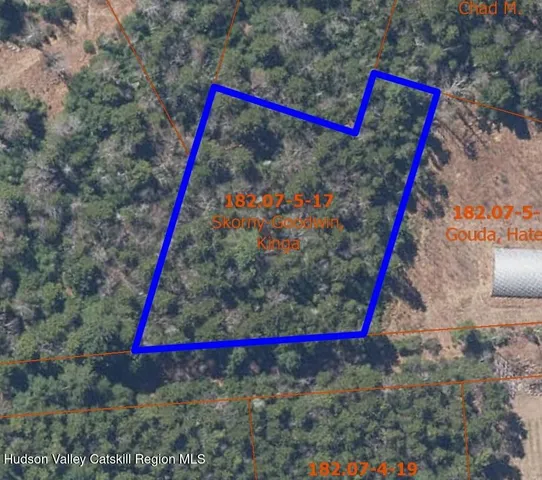 a view of a park with slides