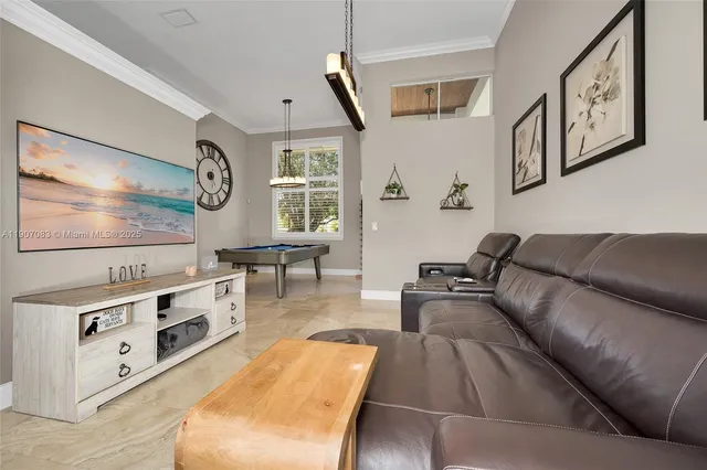 a view of a workspace with furniture