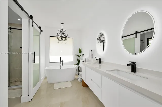 a bathroom with a shower and a toilet