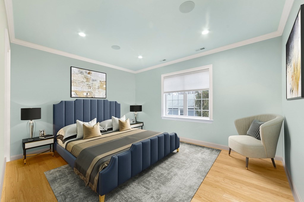 106 Pine Street Newton, MA 02465 - Photo 5 of 22 a bedroom with bed and a window