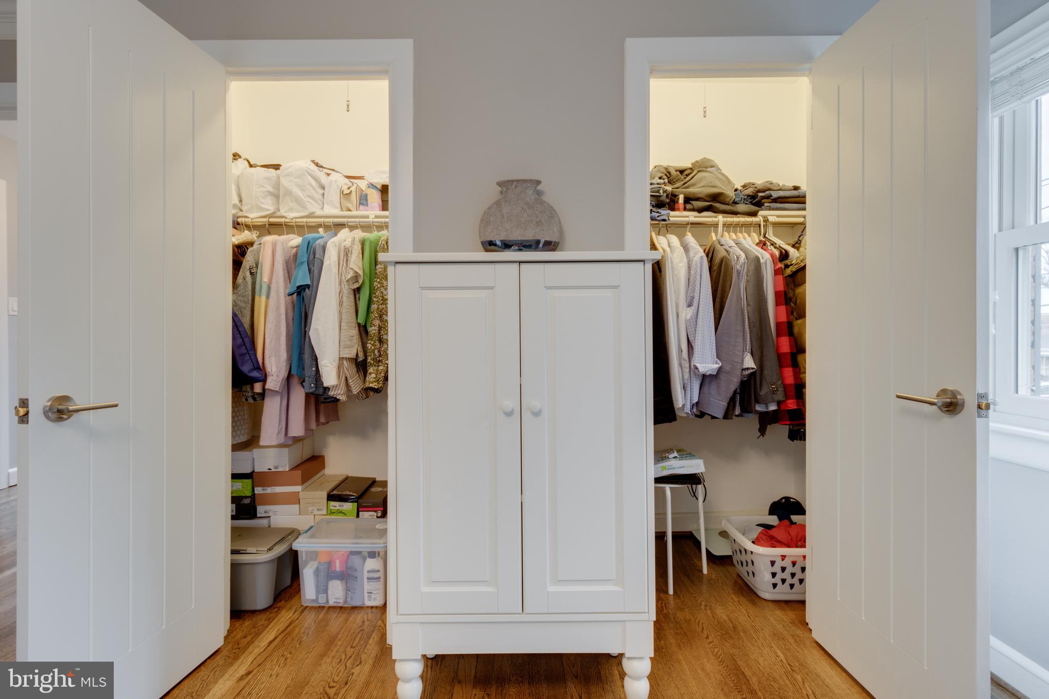 9510 Evergreen Street Silver Spring, MD 20901 - Photo 20 of 40 Double closets in primary bedroom.