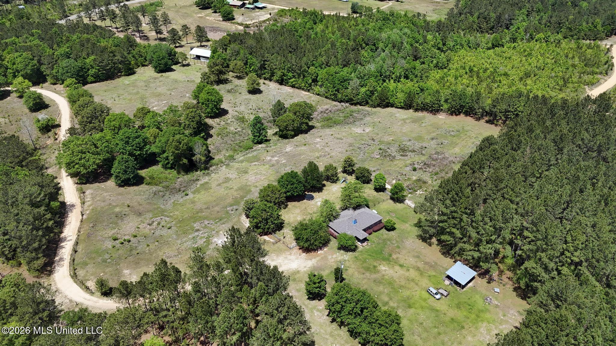 140 Cades Ridge Neely, MS 39461 - Photo 25 of 33 Aerial View