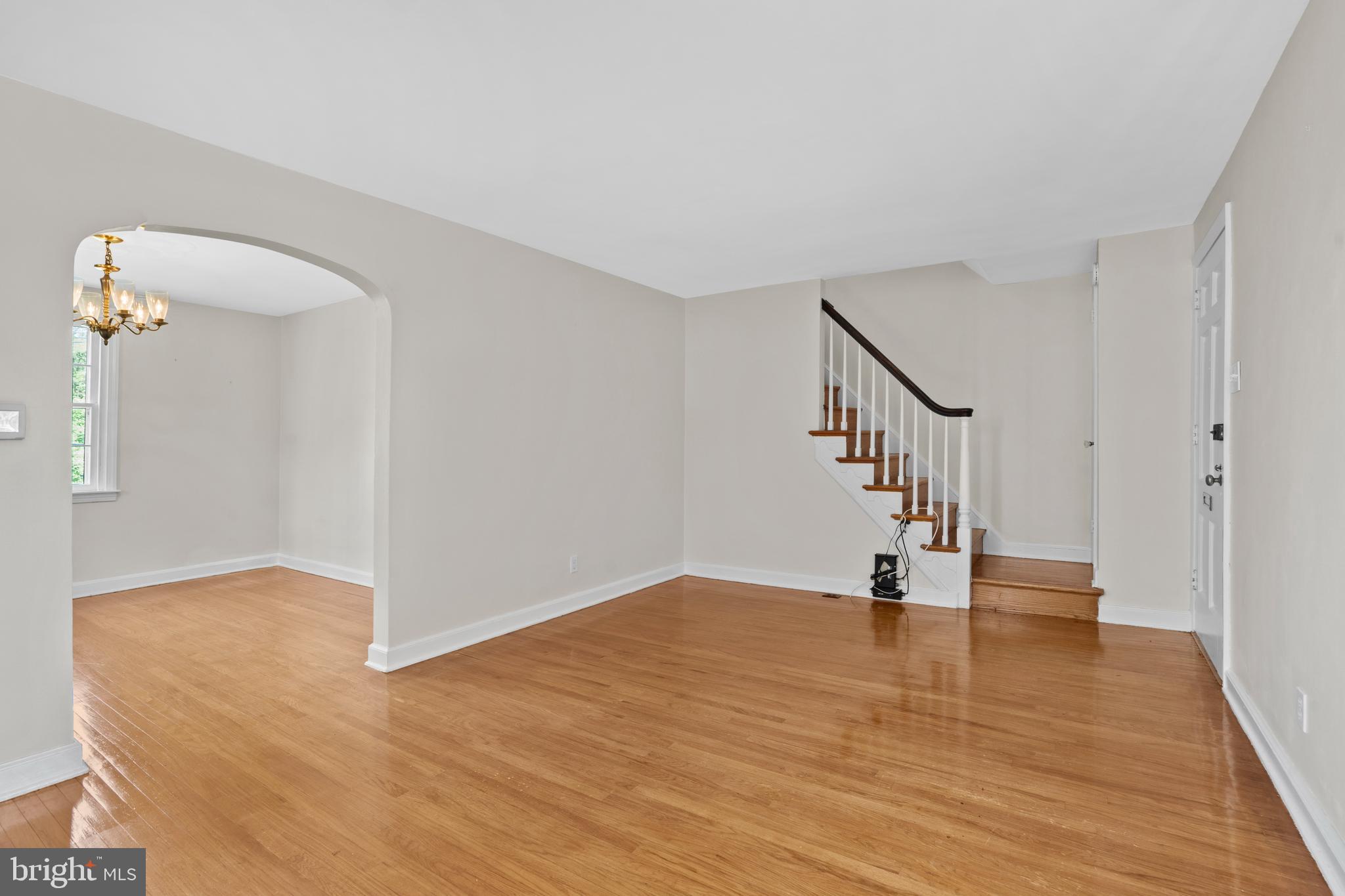 806 South Providence Road Wallingford, PA 19086 - Photo 4 of 29 a view of entryway with wooden floor