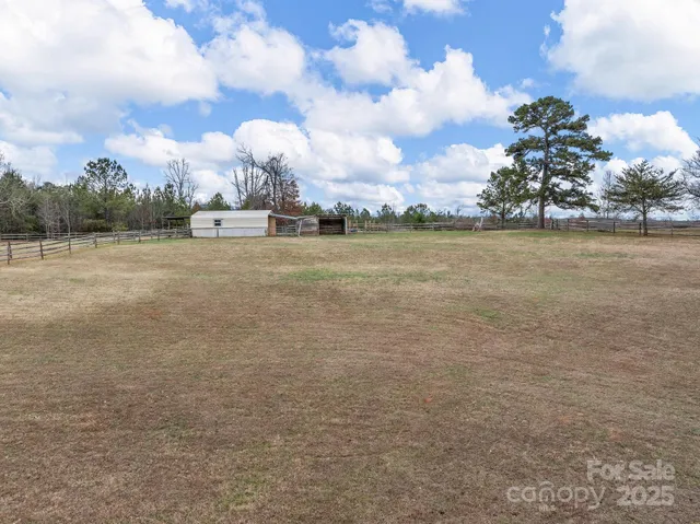 a view of a lake with a terrace