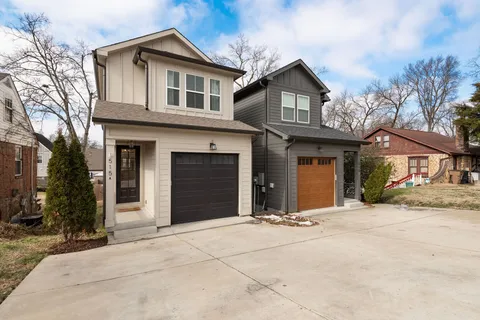 a view of a house with a outdoor space