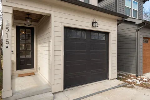 a view of front door