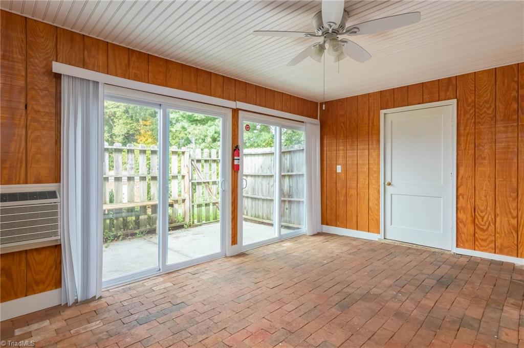 2918 St Marks Road Southwest, Unit A Winston-Salem, NC 27103 - Photo 22 of 29 Enclosed Back Porch