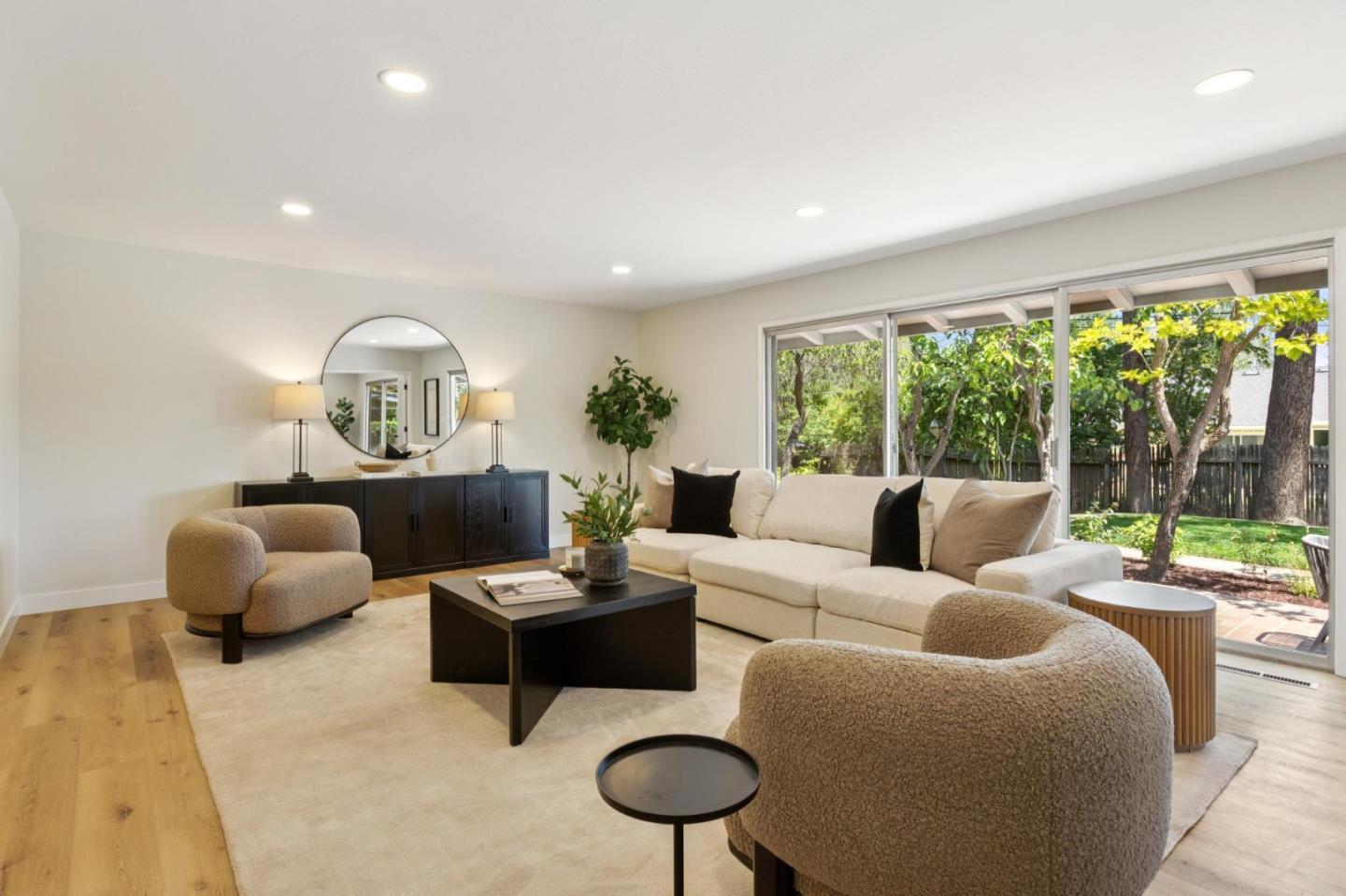 755 Santa Rita Avenue Los Altos, CA 94022 - Photo 12 of 50 a living room with furniture and a large window