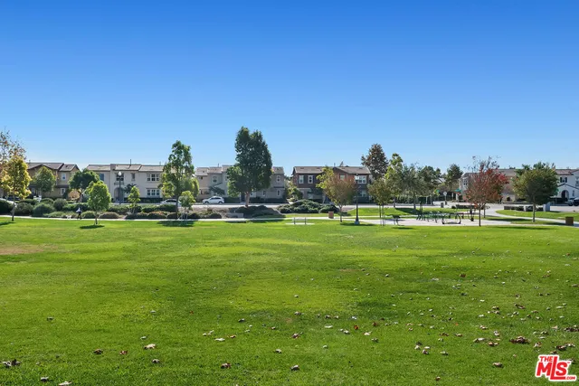 a view of a green field