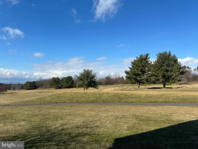 a view of an ocean from a yard