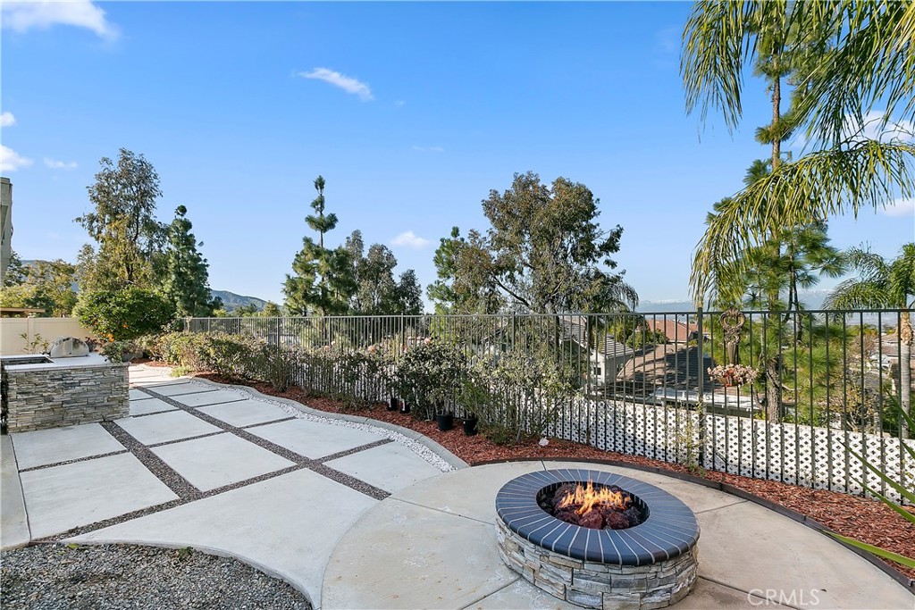 747 Donatello Drive Corona, CA 92882 - Photo 44 of 56 a view of a balcony with a yard