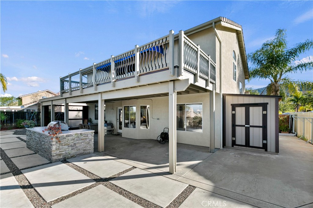 747 Donatello Drive Corona, CA 92882 - Photo 53 of 56 a view of a house with backyard and parking