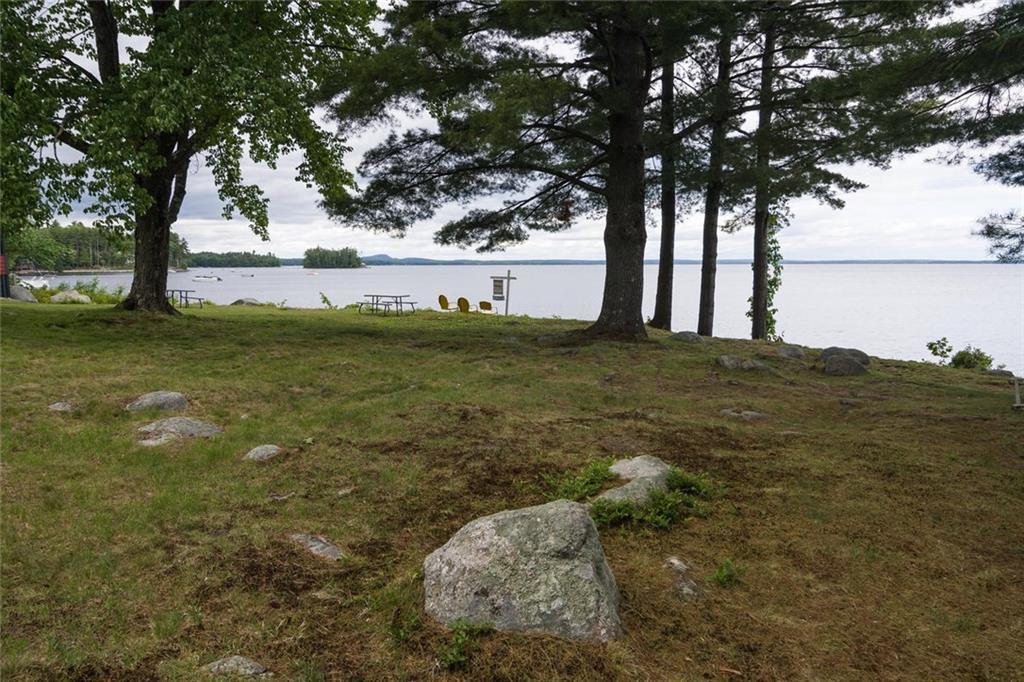 747 Sebago Road Sebago, ME 04029 - Photo 12 of 34 Front yard view to lake.