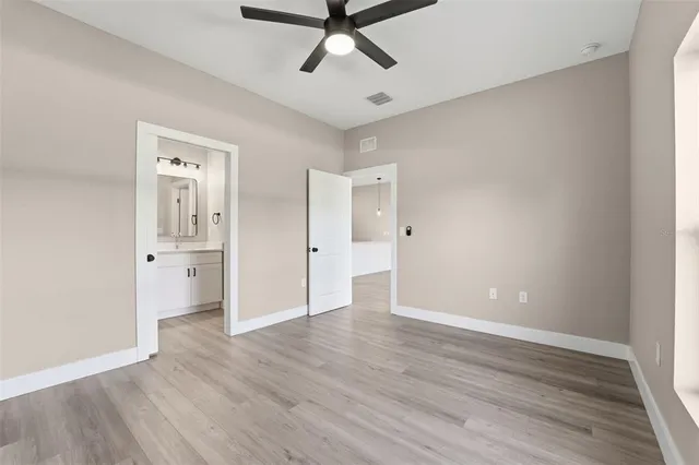 wooden floor in an empty room