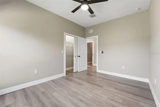 wooden floor in an empty room