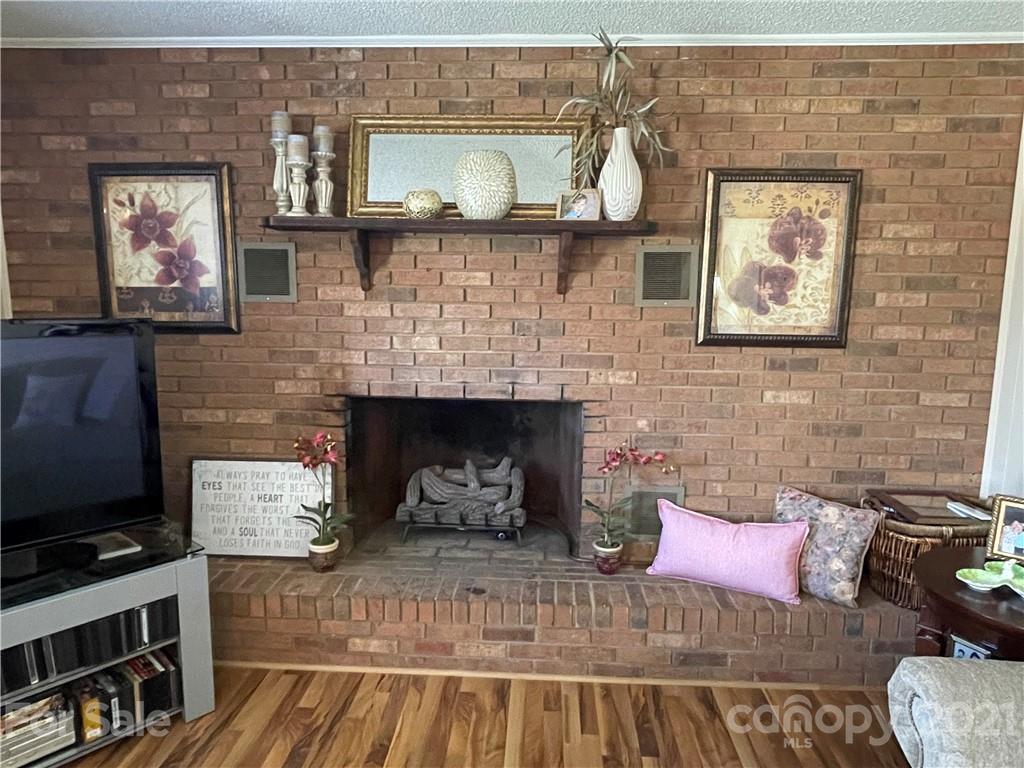 180 Watergate Drive Alexis, NC 28006 - Photo 15 of 40 a living room with furniture and a fireplace