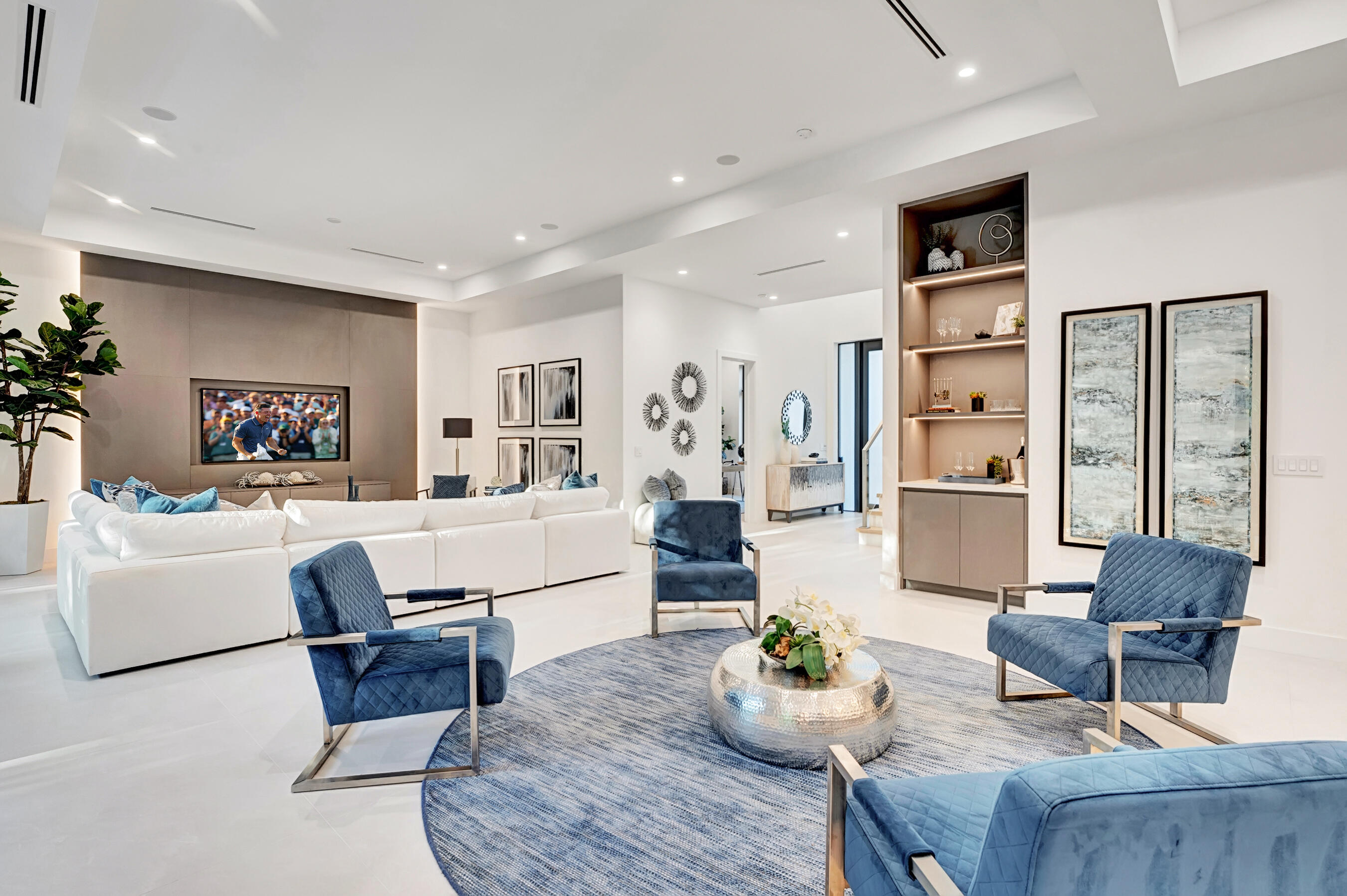 1133 Northeast 3rd Avenue Boca Raton, FL 33432 - Photo 12 of 38 a living room with furniture and a table