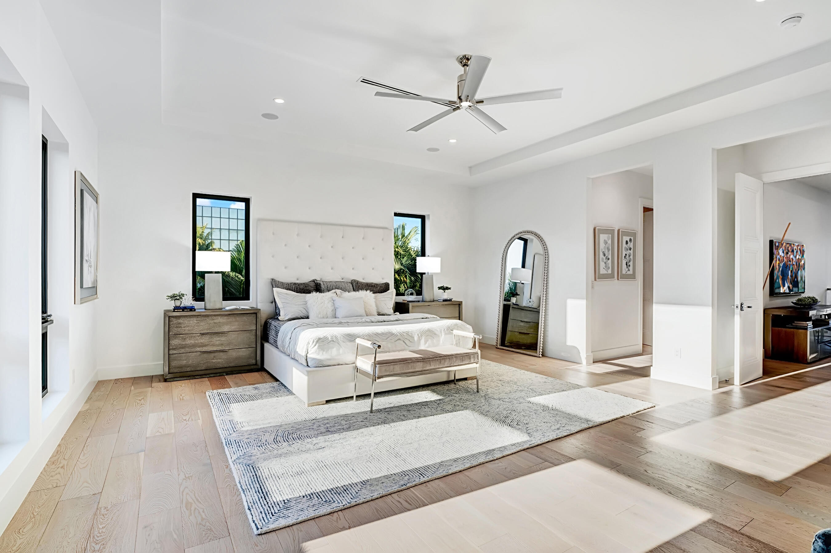 1133 Northeast 3rd Avenue Boca Raton, FL 33432 - Photo 15 of 38 a bed room with furniture and window