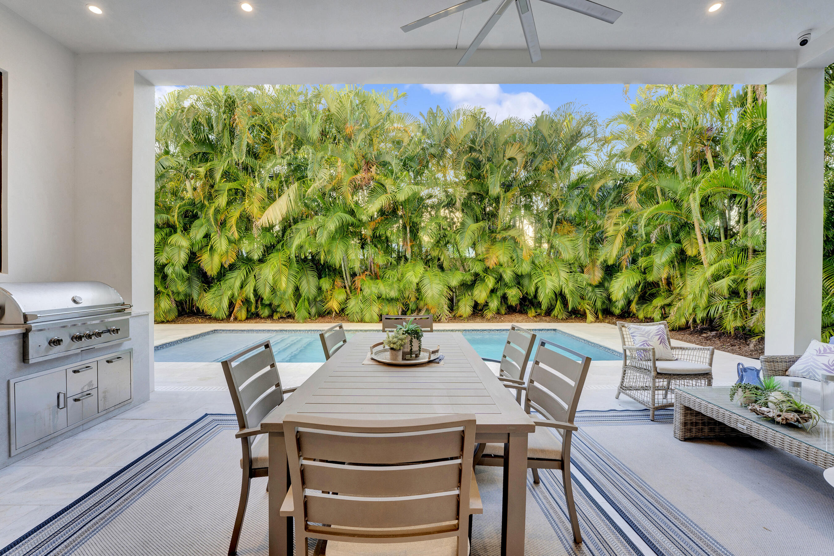 1133 Northeast 3rd Avenue Boca Raton, FL 33432 - Photo 28 of 38 a view of a dining room with furniture window and outside view