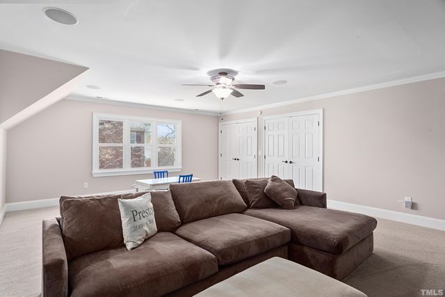 a view of outdoor space with seating area