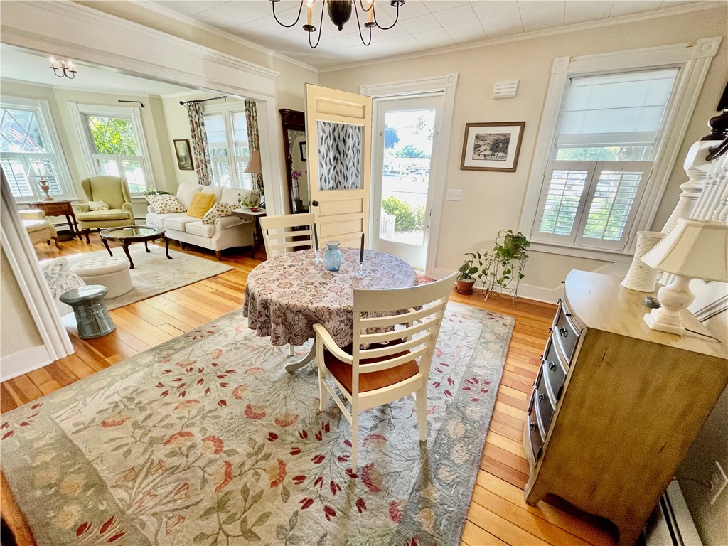 60 Beach Street Westerly, RI 02891 - Photo 11 of 36 Front door into entryway/dining area and living room