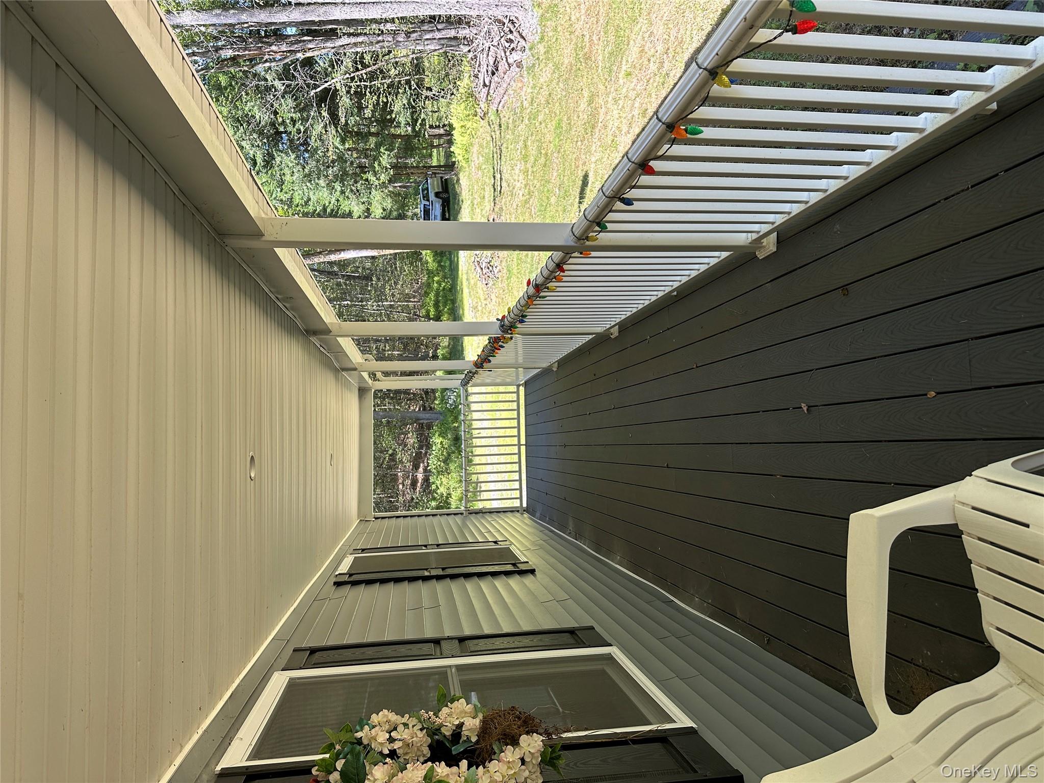 64 Schleiermacher Road Livingston Manor, NY 12758 - Photo 32 of 37 a view of balcony with wooden floor