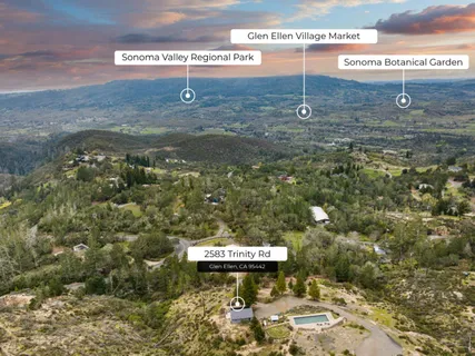 $895,000 | 2583 Trinity Road, Glen Ellen, CA 95442