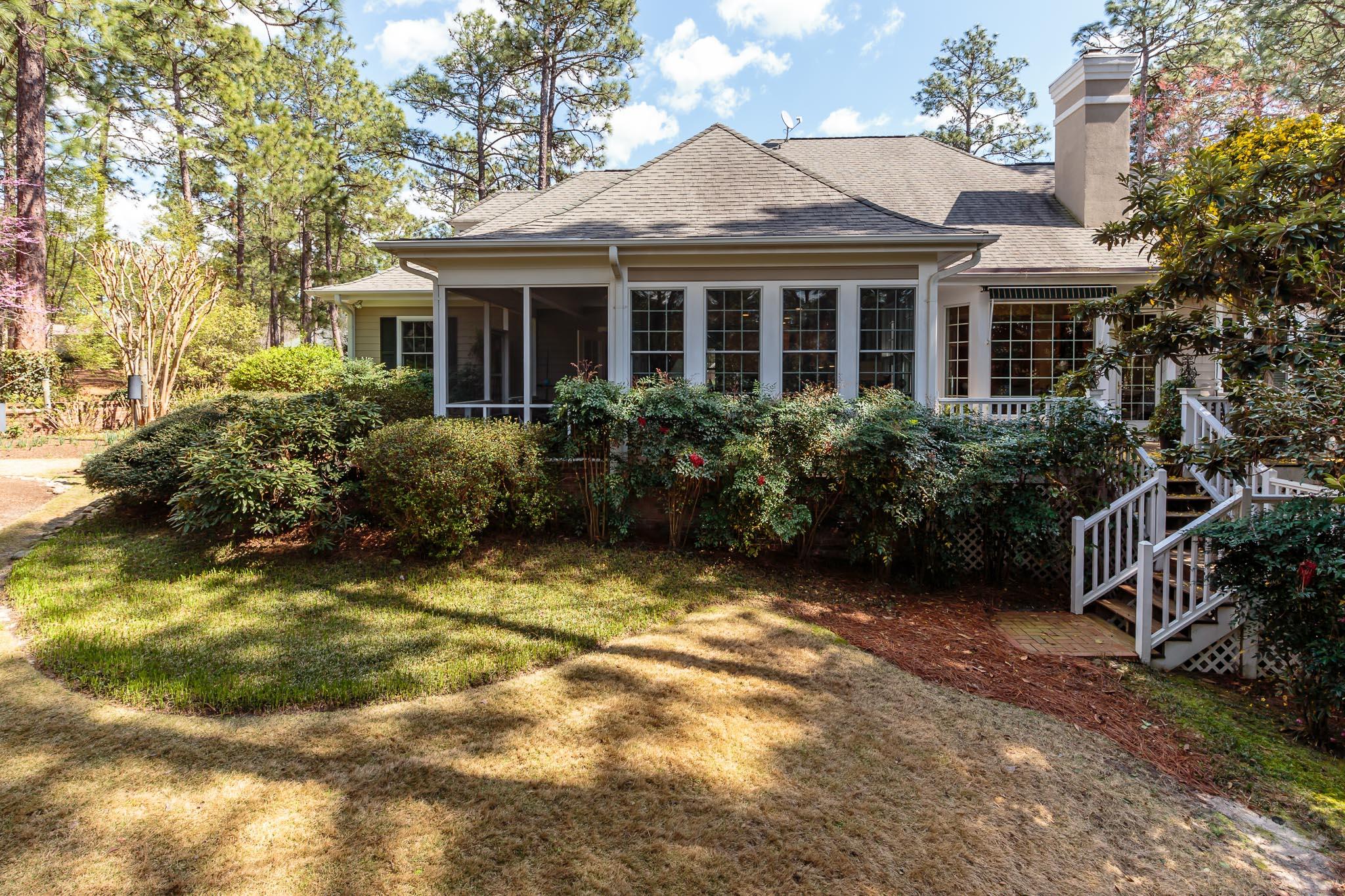 70 Hearthstone Road Pinehurst, NC 28374 - Photo 30 of 34 30 Rear - screend porch