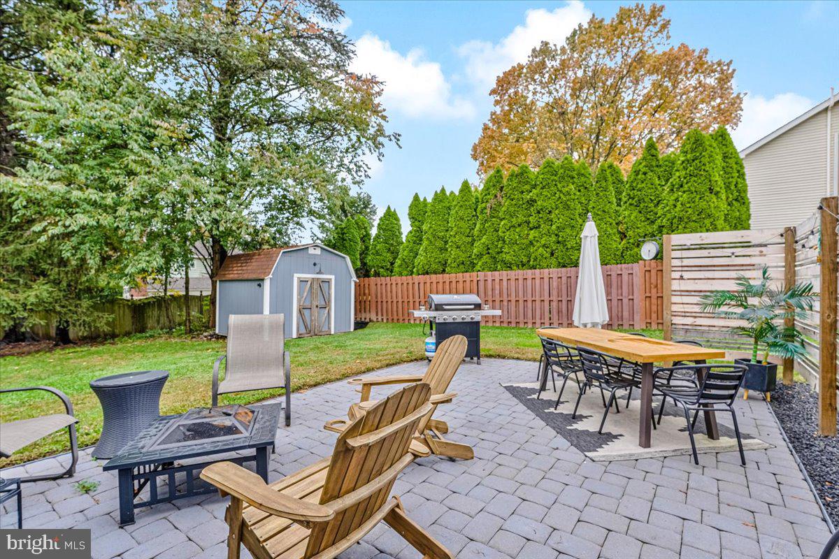 27 Lochatong Road Ewing, NJ 08628 - Photo 40 of 42 Patio with privacy fence