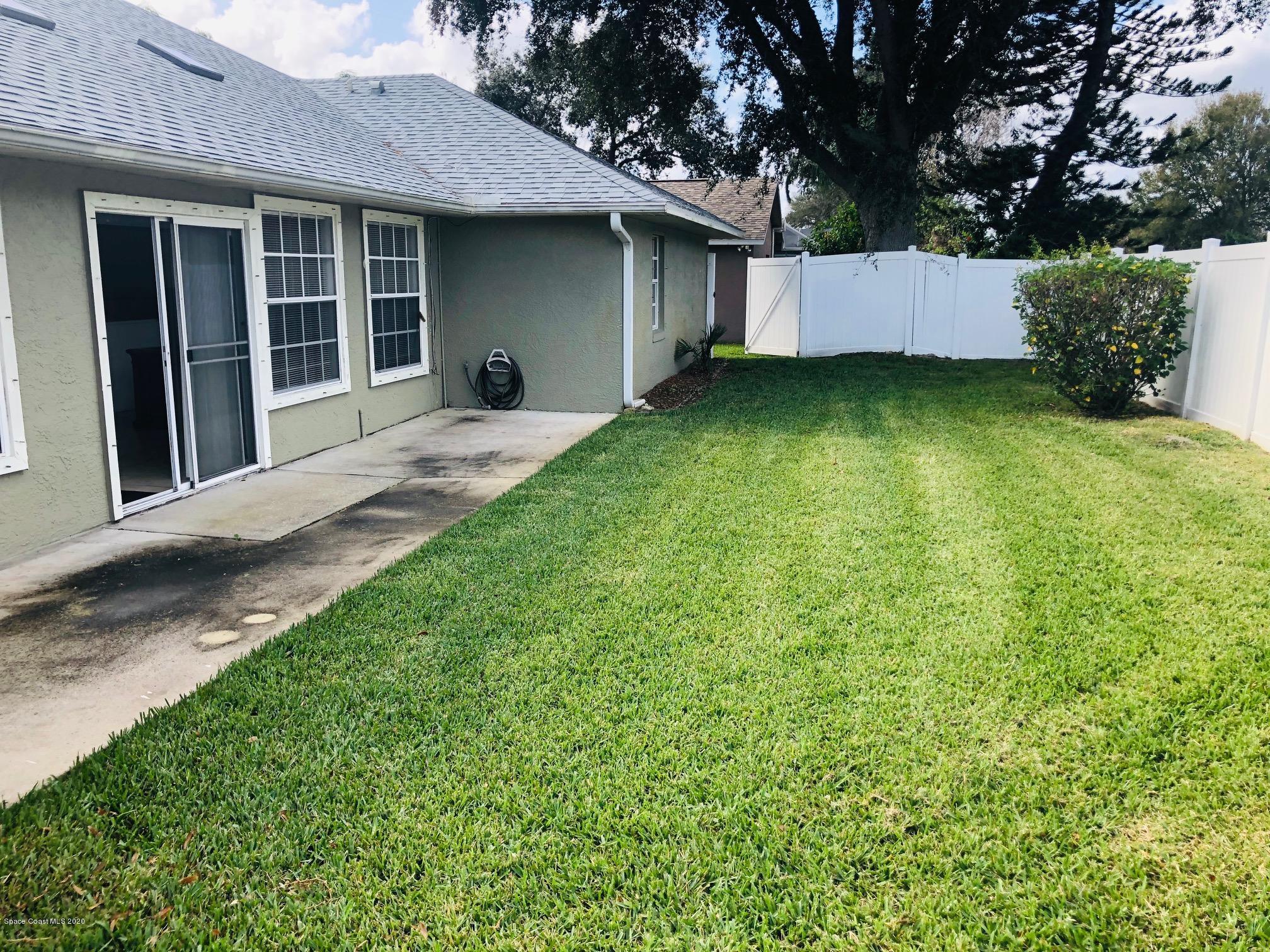 1256 Winding Meadows Road Rockledge, FL 32955 - Photo 14 of 16 Fenced Yard