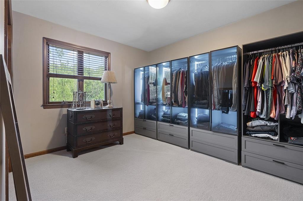 6178 Baker School Road Trafford, PA 15085 - Photo 38 of 48 wooden floor with a balcony and large window