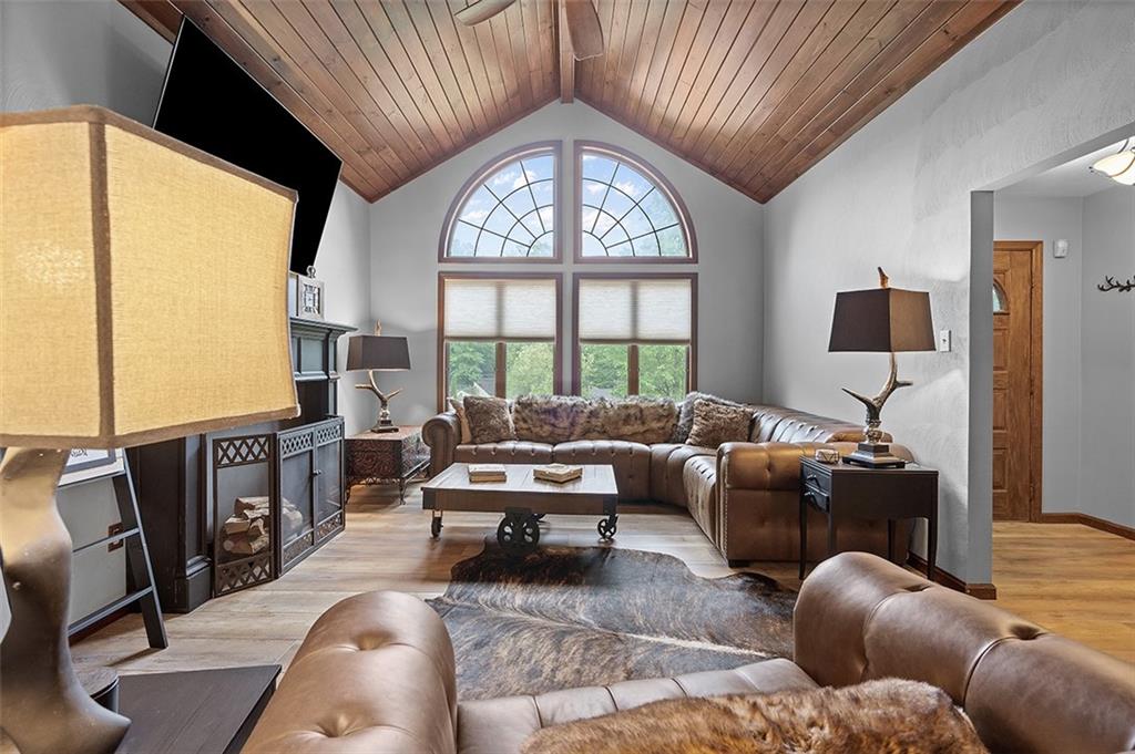 6178 Baker School Road Trafford, PA 15085 - Photo 6 of 48 a living room with furniture and a large window