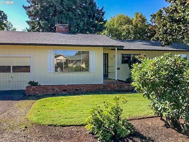 a view of swimming pool with garden