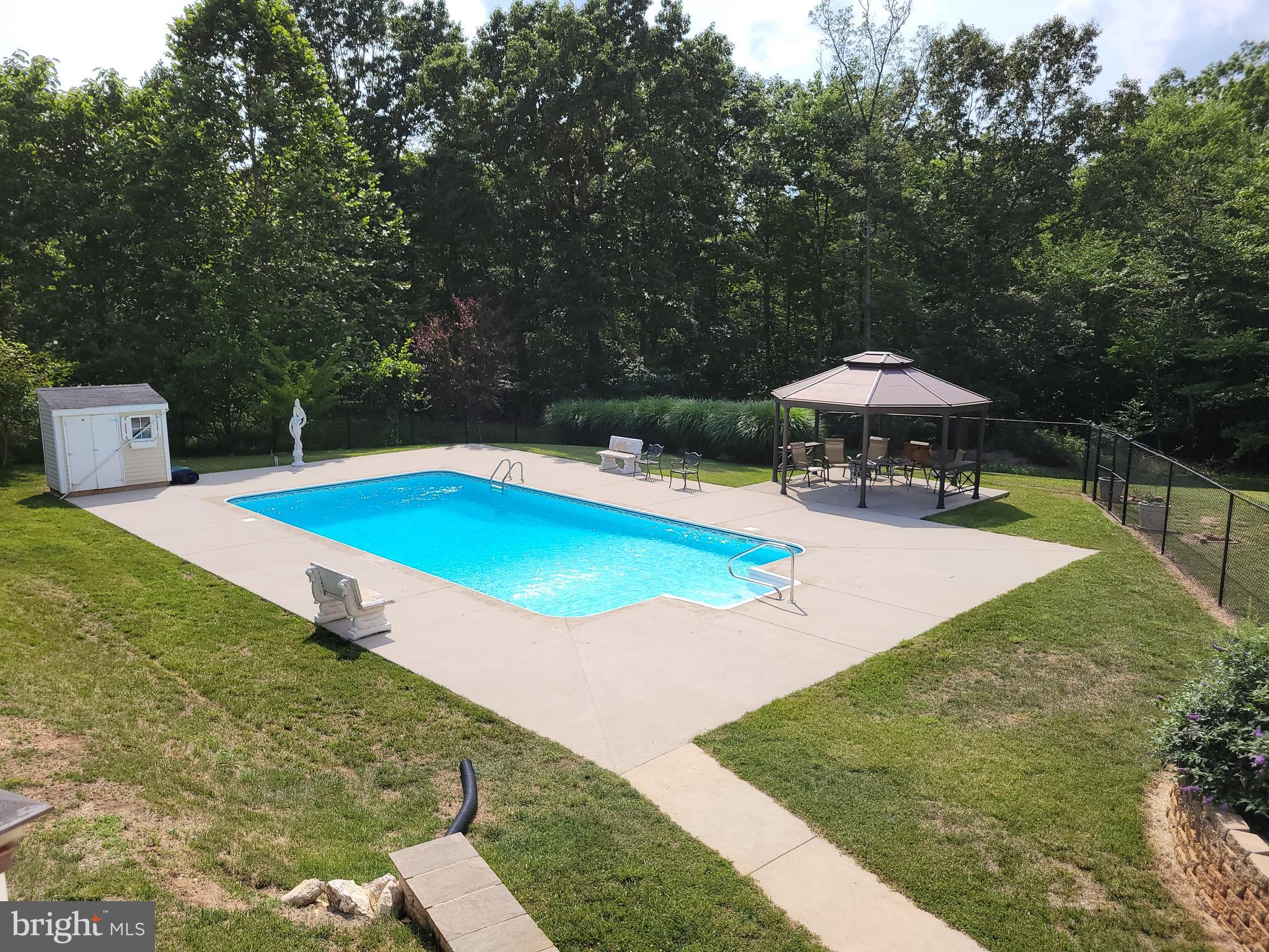 22354 Dragoon Road Lignum, VA 22726 - Photo 62 of 74 Inground heated pool