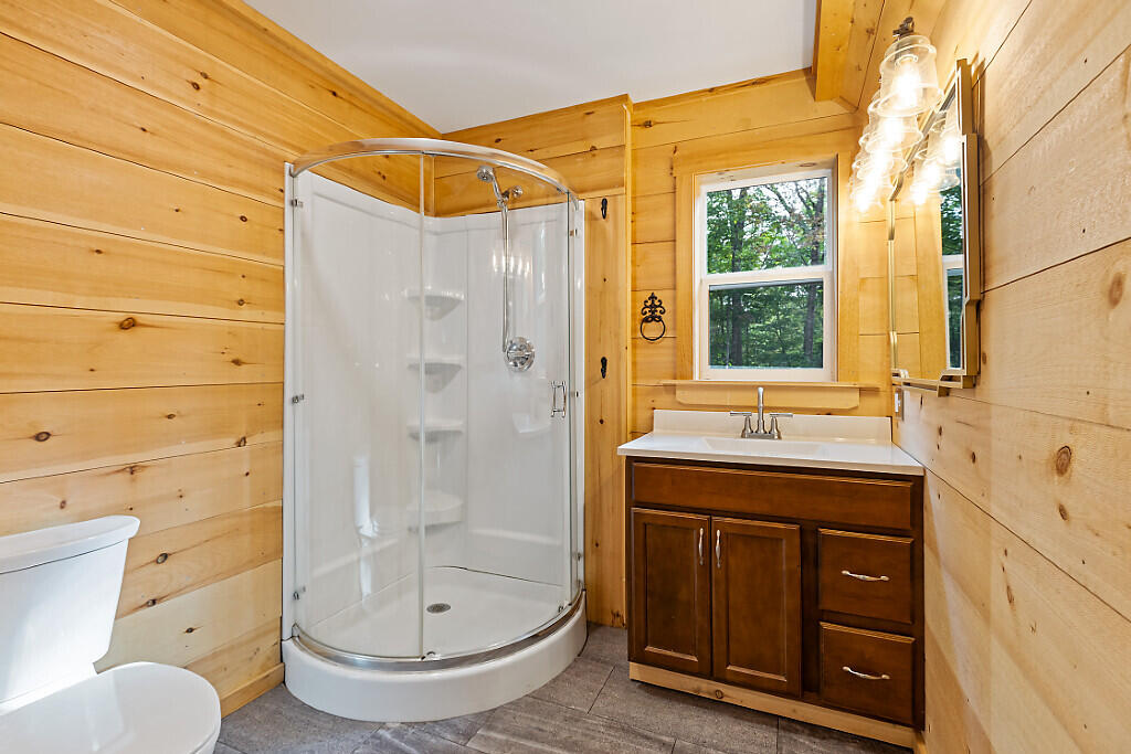 167 Camp'' Town Farm Road North Anson, ME 04958 - Photo 15 of 38 Camp bathroom