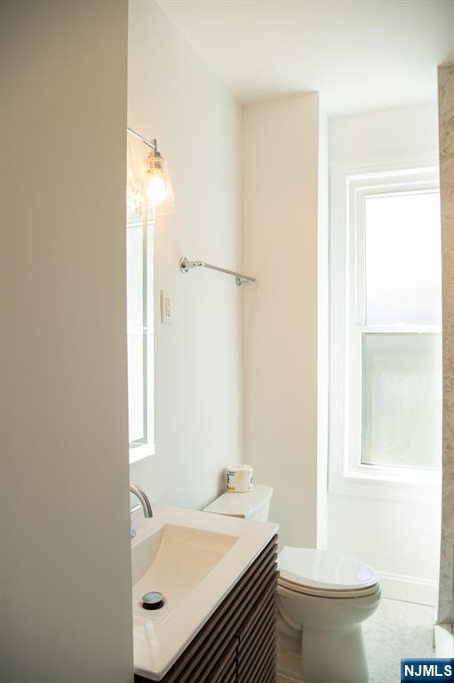 46 Garden Place, Unit 2 Edgewater, NJ 07020 - Photo 20 of 30 a bathroom with a sink toilet and shower