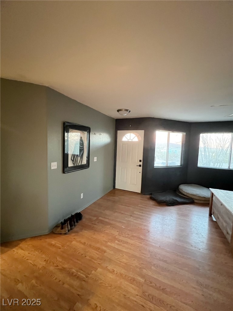 2311 West Mae Road Pahrump, NV 89060 - Photo 2 of 24 Entryway featuring light wood finished floors