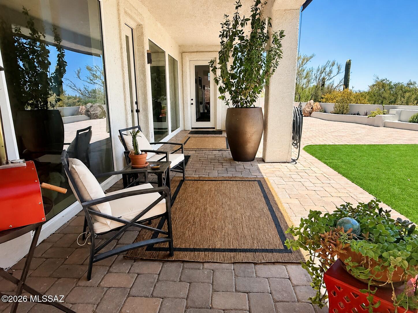 9780 Spring Hill Place Tucson, AZ 85749 - Photo 37 of 49 Rear Patio
