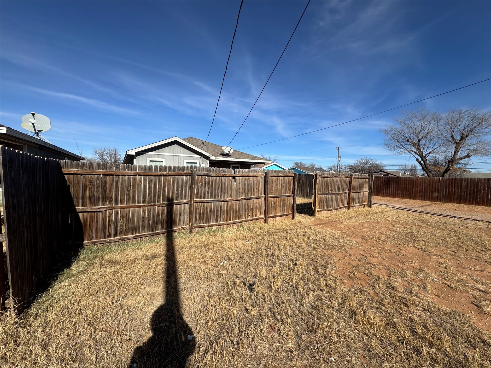 507 49th Street Lubbock, TX 79404 - Photo 45 of 50 a view of a backyard of a house
