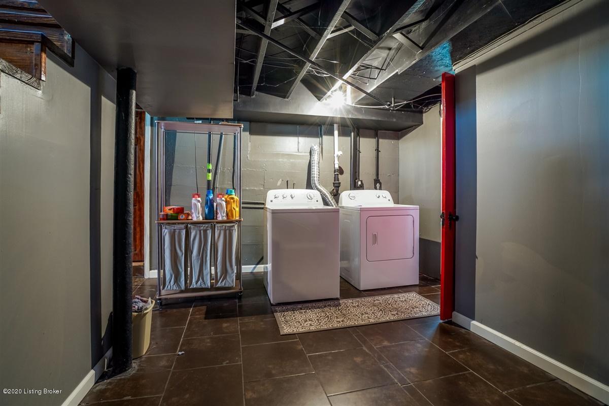125 Ridgeway Avenue Louisville, KY 40207 - Photo 22 of 46 Baasement Laudnry