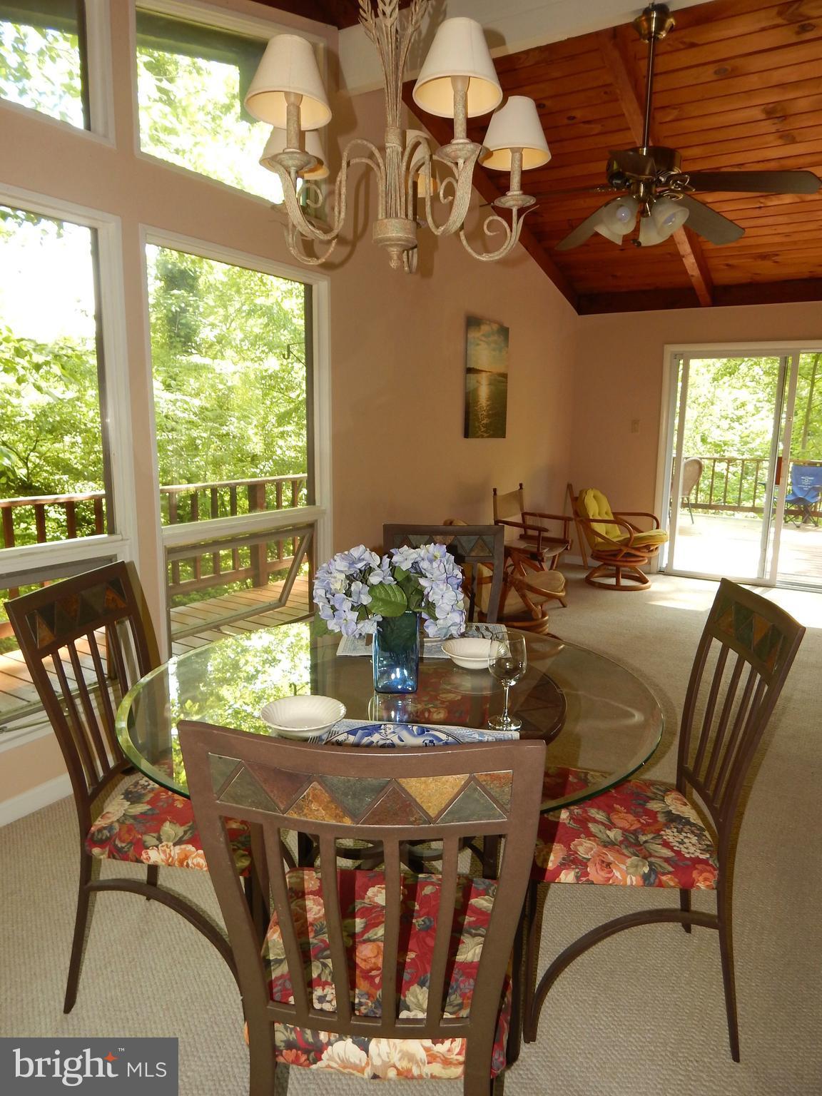 2773 Allspice Road Port Republic, MD 20676 - Photo 8 of 26 Dining Room with views of woods and bay!