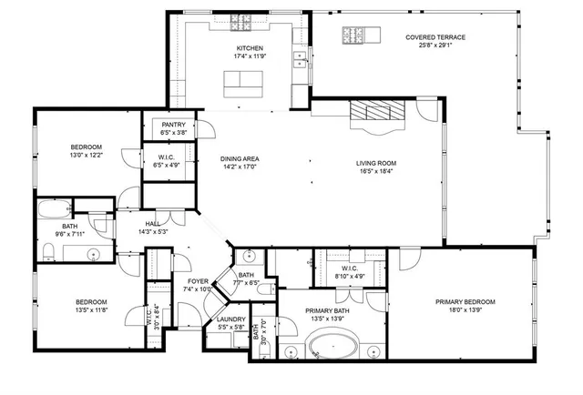 a picture of a black and white photo