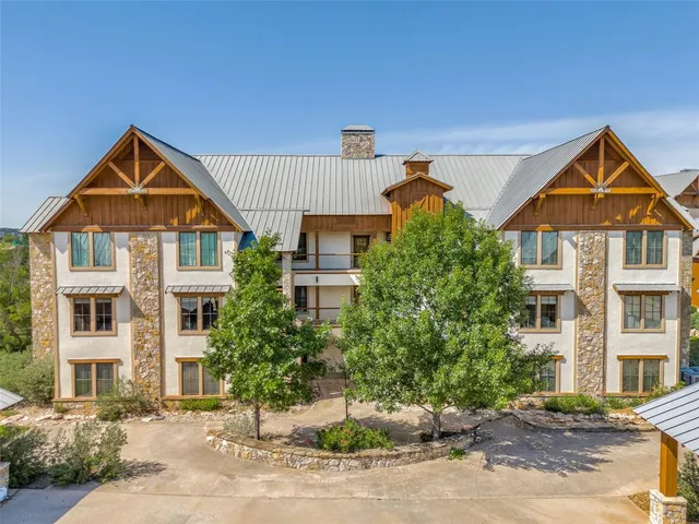 a front view of a residential houses