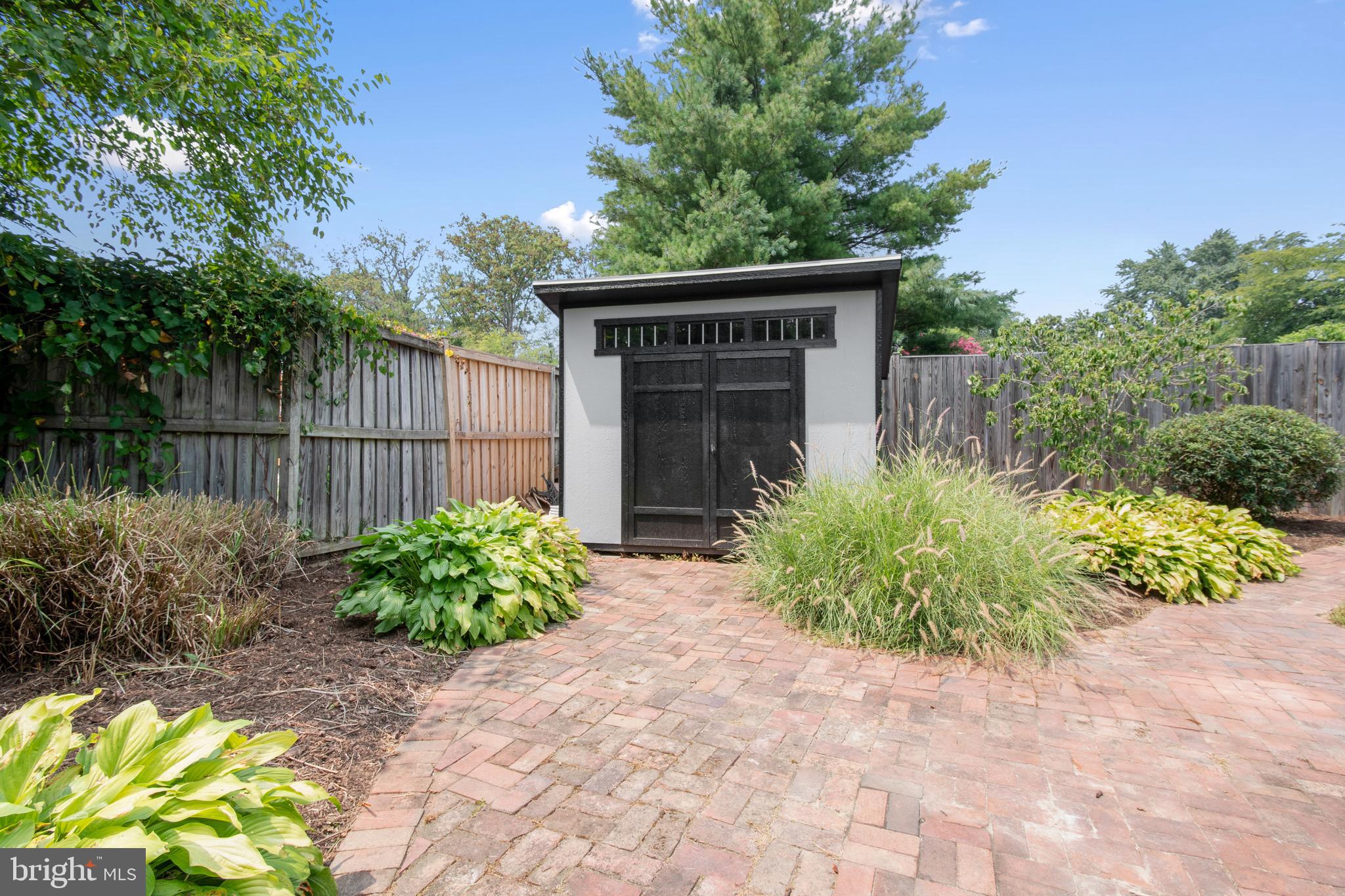 8010 Bainbridge Road Alexandria, VA 22308 - Photo 53 of 53 Large shed and secondary patio