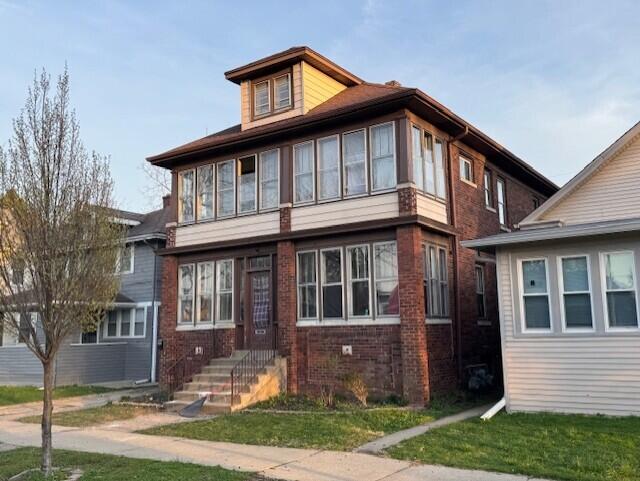 Front exterior of building