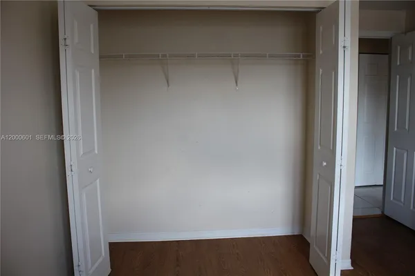 a view of closet