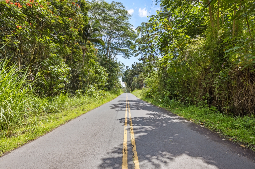 16 East Lot Pahoa, HI 96778 - Photo 20 of 21 a view of a street with a yard