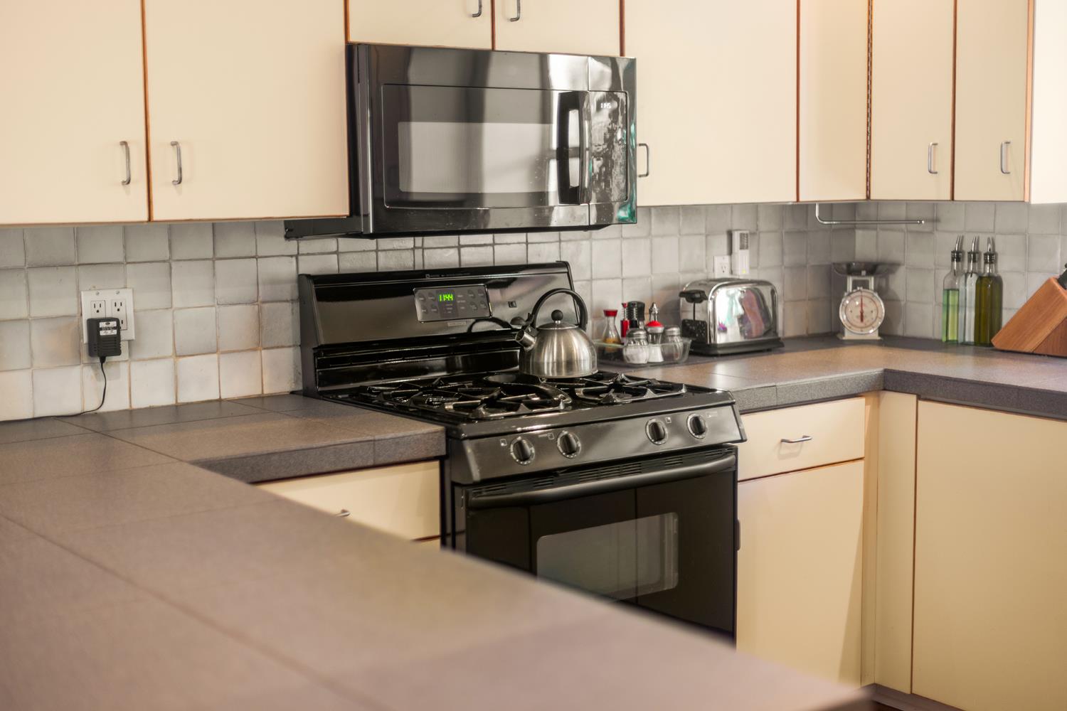 840 Fairview Road Ojai, CA 93023 - Photo 19 of 30 a kitchen with a stove and a sink