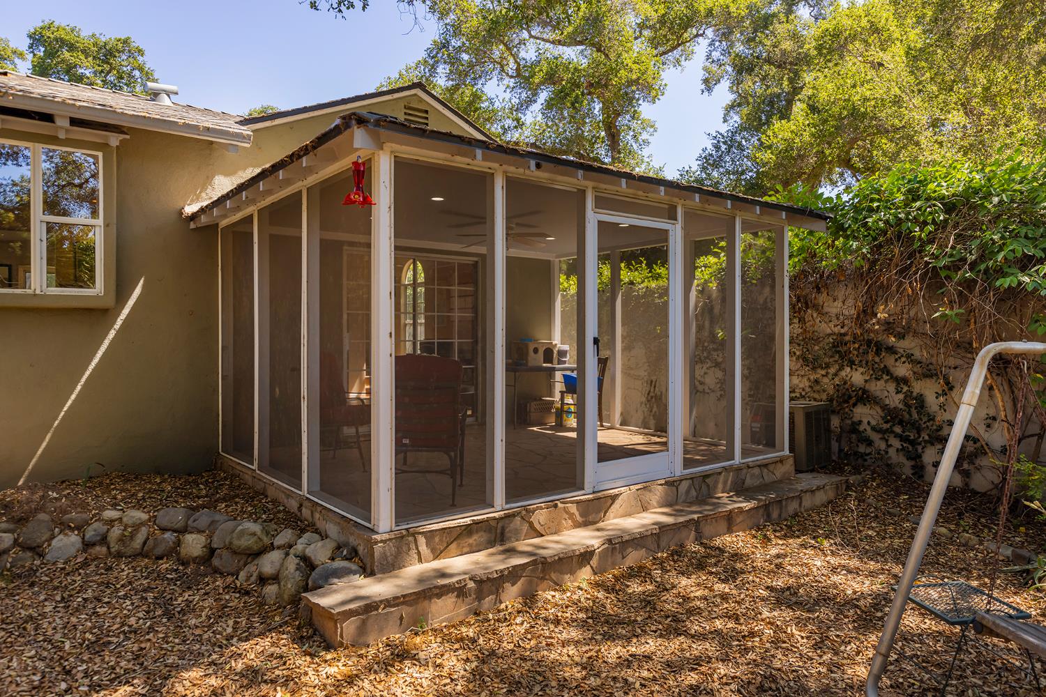 840 Fairview Road Ojai, CA 93023 - Photo 24 of 30 a view of a house with backyard